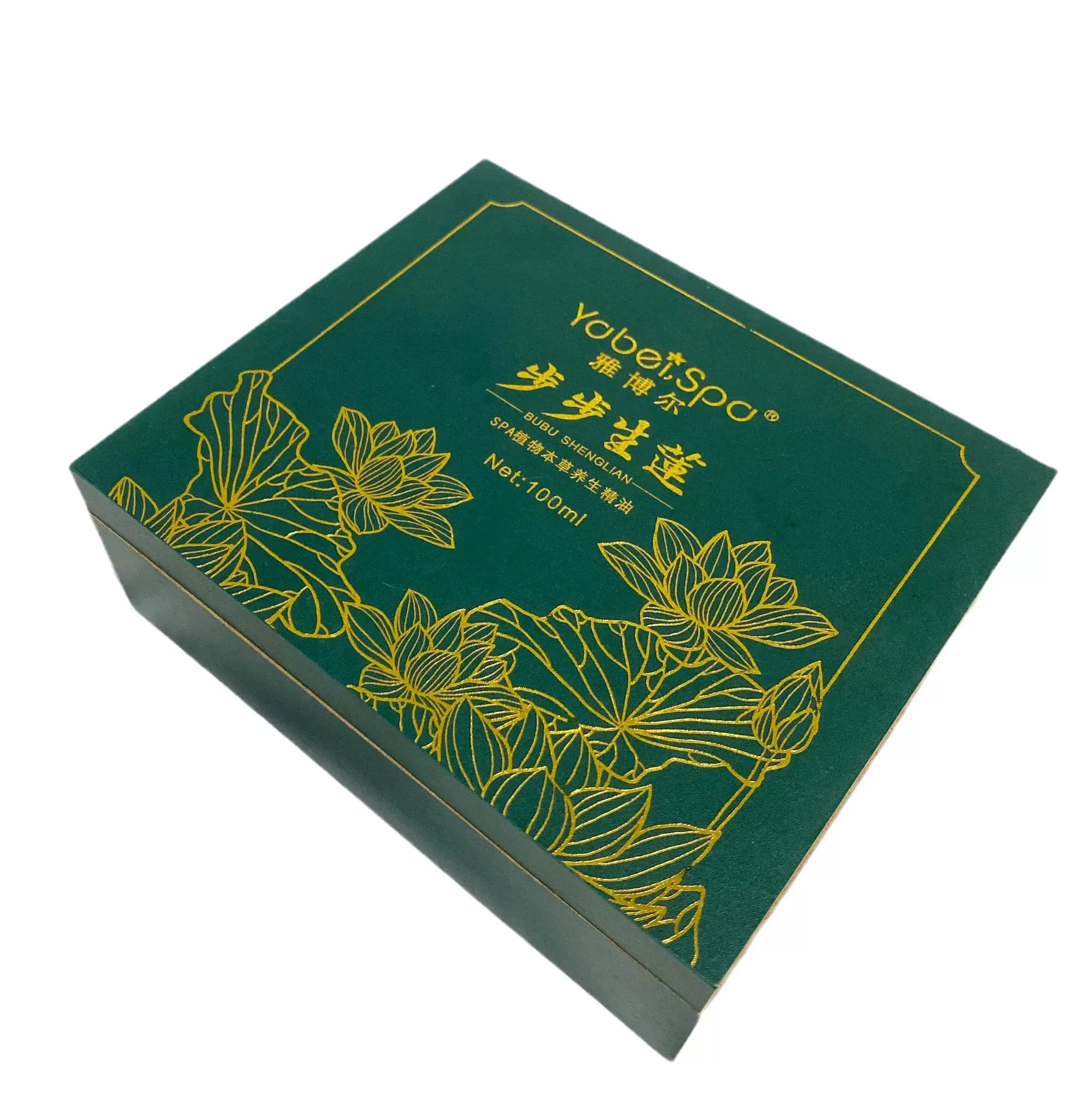 源头工厂专业生产包装盒  PVC精油木盒50毫升100毫升单支装精油盒