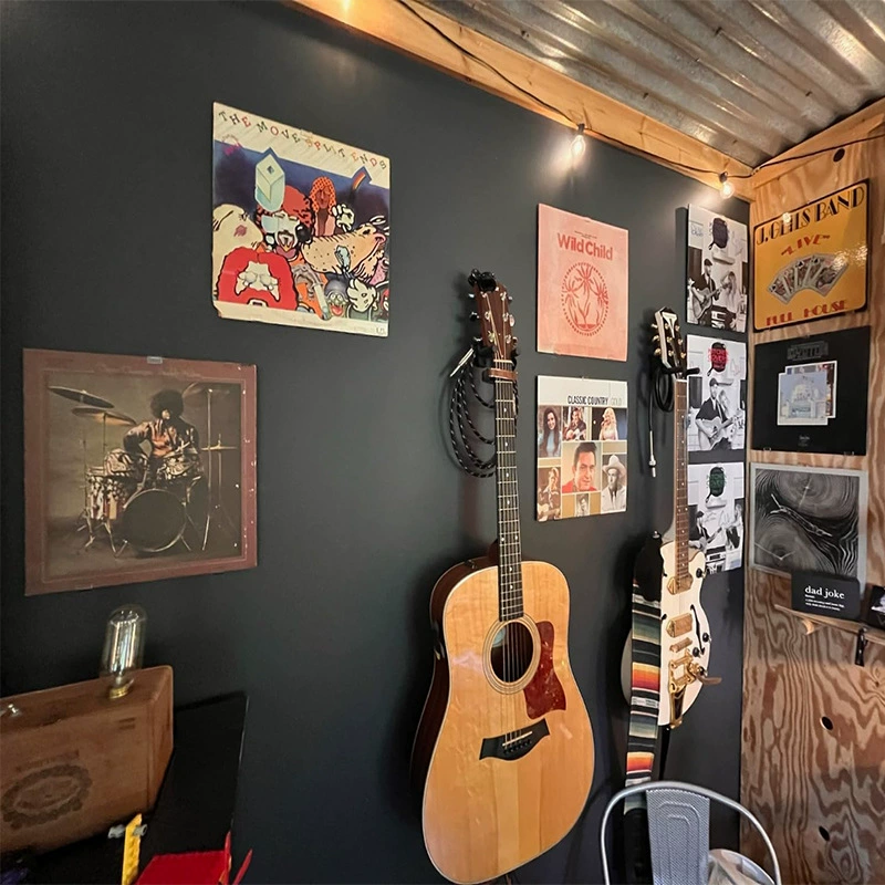 Spot cross -border high -transparent wall -mounted acrylic records vinyl record photos photo record wall hook