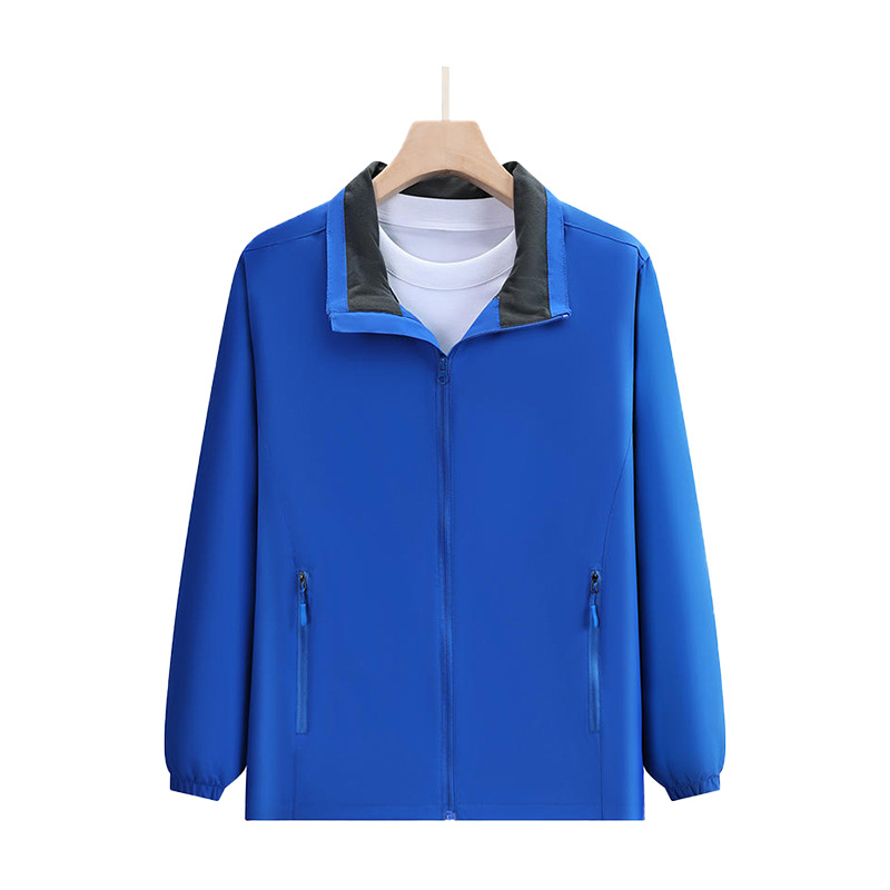 Ropa de trabajo de otoño abrigo anti-fouling ropa de trabajo rompevientos impermeable collar de soporte chaqueta de trabajo chaqueta logotipo impreso personalizado image 12