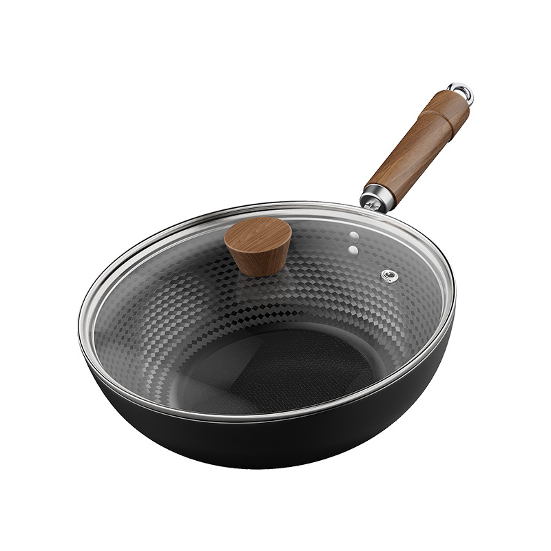 Nuevo recubrimiento antiadherente multifuncional de cocina de hierro ligero cocina de cocina de cocina de cocina general