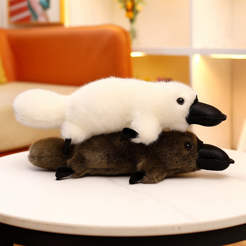 Pequeños lotes de simulación orrinco juguetes de peluche para niños regalos animales muñecas juegos para niños muñecas al por mayor image 1