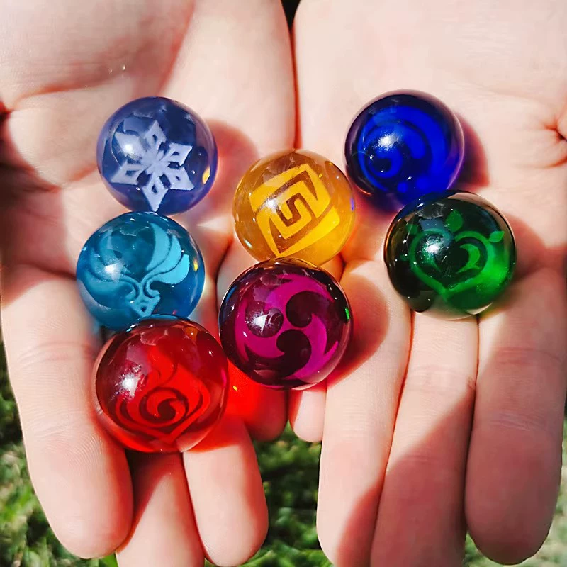 Стеклянная ночная лампа, игрушка, ручка, минифигура, подвеска