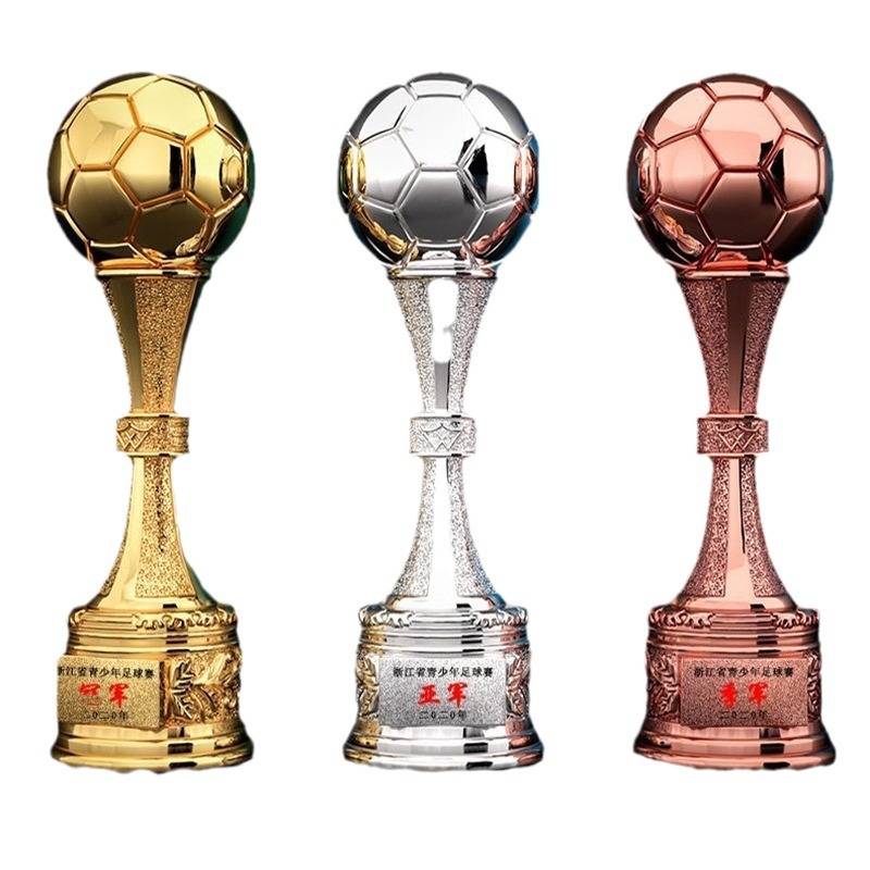 Nuevo y creativo juego de trofeo de baloncesto súper grande trofeo de fútbol equipo de regalos atmósfera de alta gama excelente premio de personal