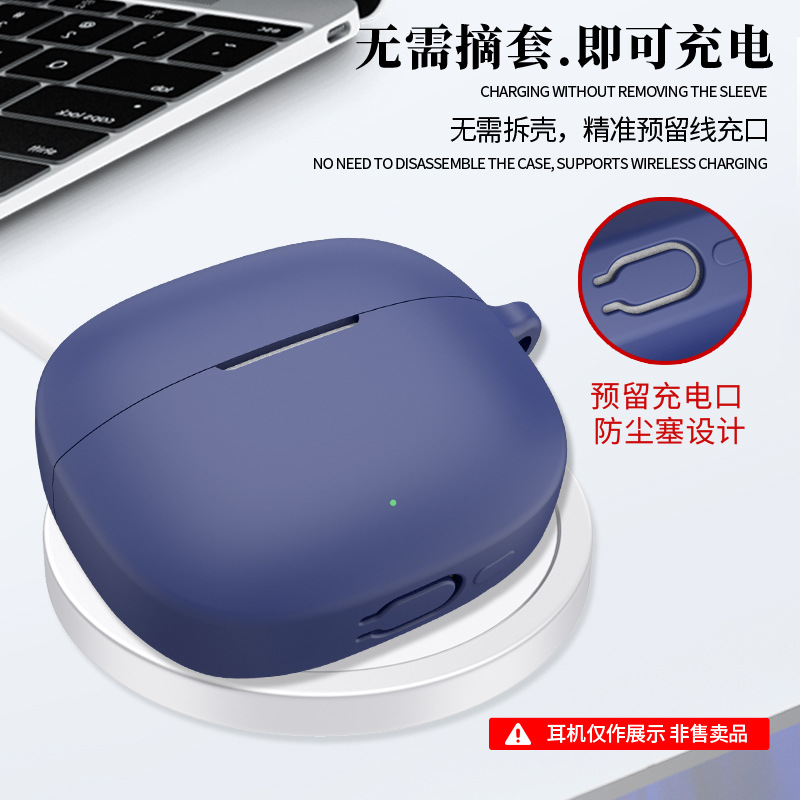 Aplicable Oneplus nord buds 4 cubierta de auriculares Bluetooth cubierta de silicona caja de carga de auriculares