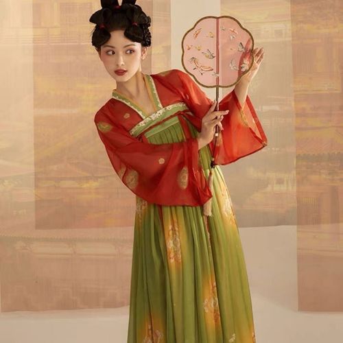 Chinese Hanfu for women China traditional folk costumes fairy princess empress cosplay gown Tang Palace Night Banquet ru Skirt Tang Dynasty Hanfu Female