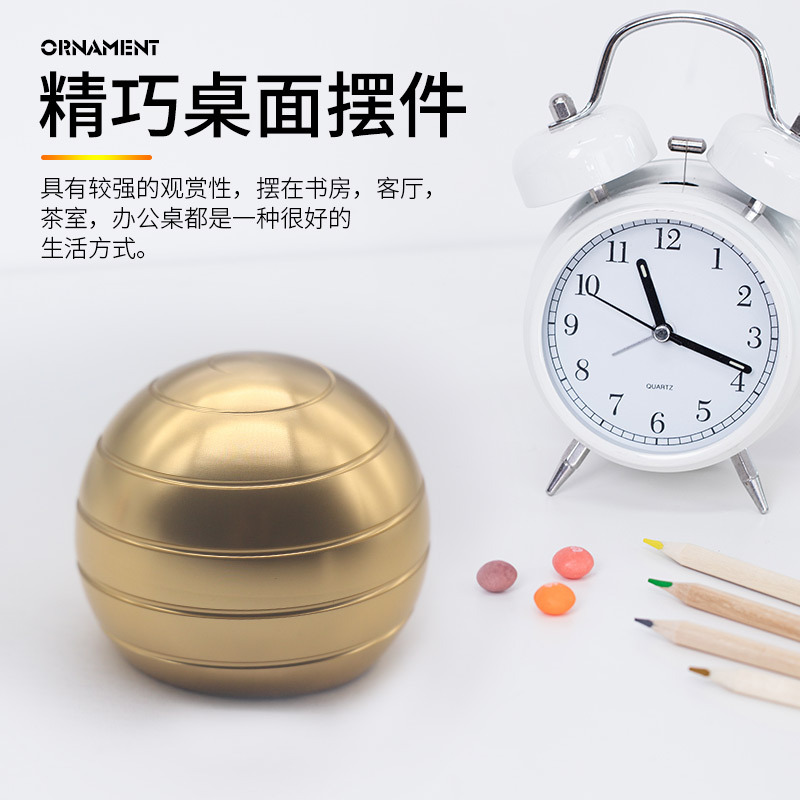 Wholesale export toy factory direct selling Mezmoglobe desk top globe top spinner