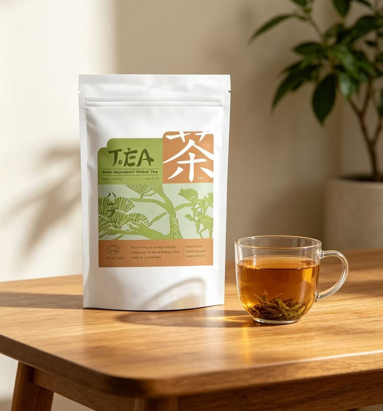 Nine Herb Floral Tea Blend 60g Cold Brew Herbal Tea Mild Plant Tea for Daily Wellness key features