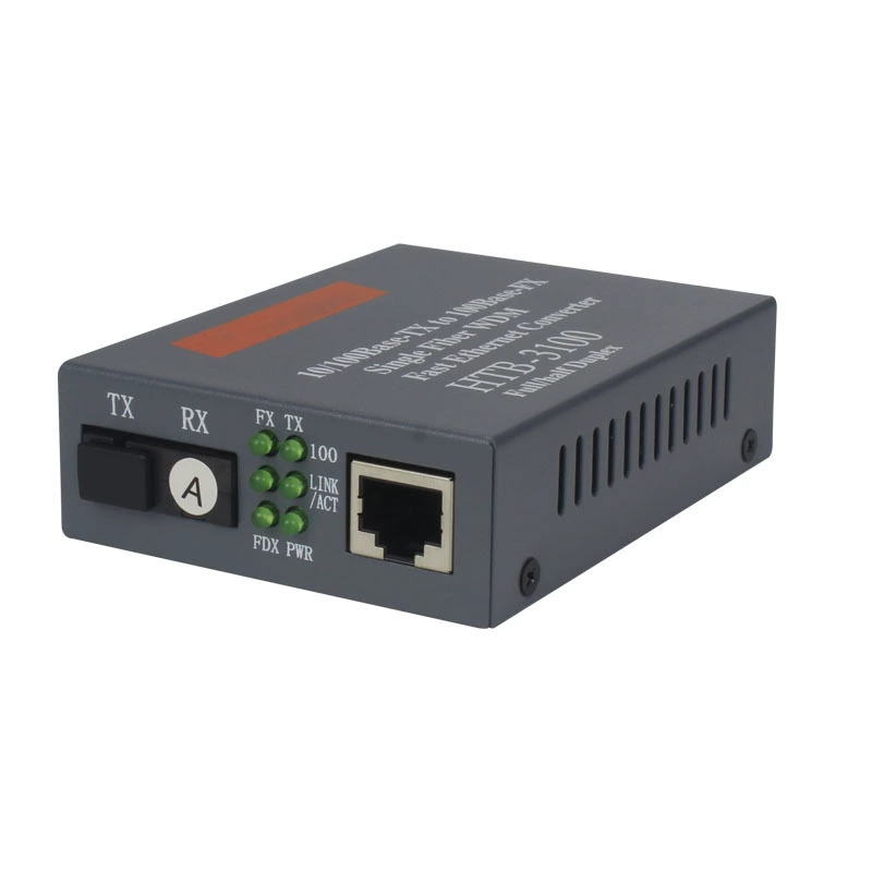 100M волоконно-оптический трансивер HTB-3100 гигабитный трансивер HTB-GS03 фотовольтовый преобразователь интерфейс SC