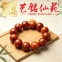 男女正宗小孔红檀料珠
