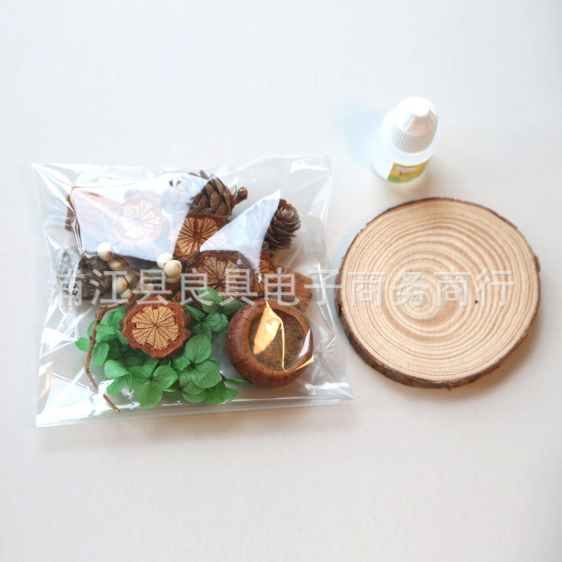 植物松果磁力冰箱贴干花果实种子装饰DIY材料包幼儿园创意手工|undefined