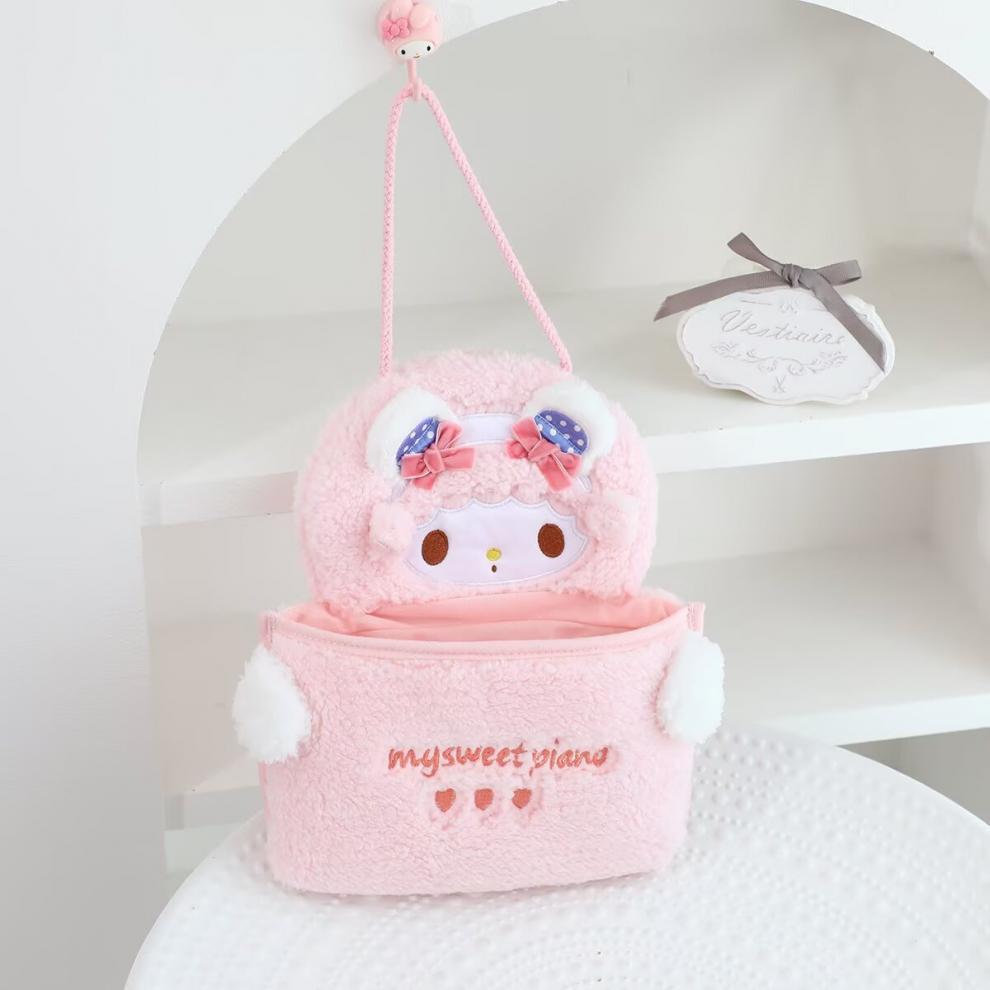 Cartoon Home Storage Hanging Bag Creative Wall-Mounted Storage Bag Student Fabric Door Storage Bag Car Storage Bag