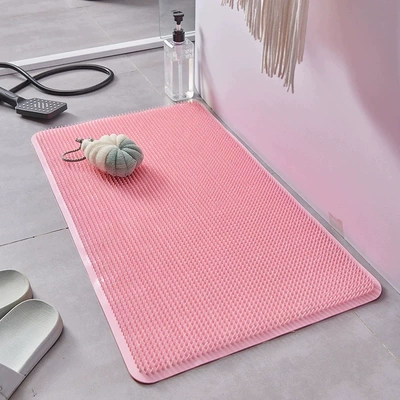 Bathroom Foot Washing and Scrubbing | Avtomobil döşəmə paspasları - massage-soft-spikes-pink-34cm-x-67cm