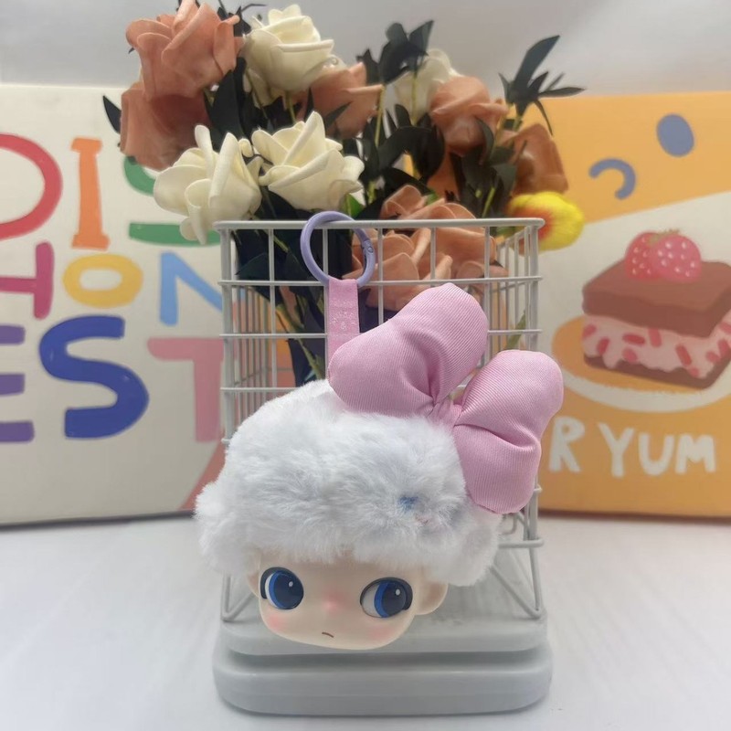 新製品 DIMOMO 小頭シリーズビニールぬいぐるみキーホルダー女の子かわいいバッグペンダント車のキーチェーンバッチ|undefined