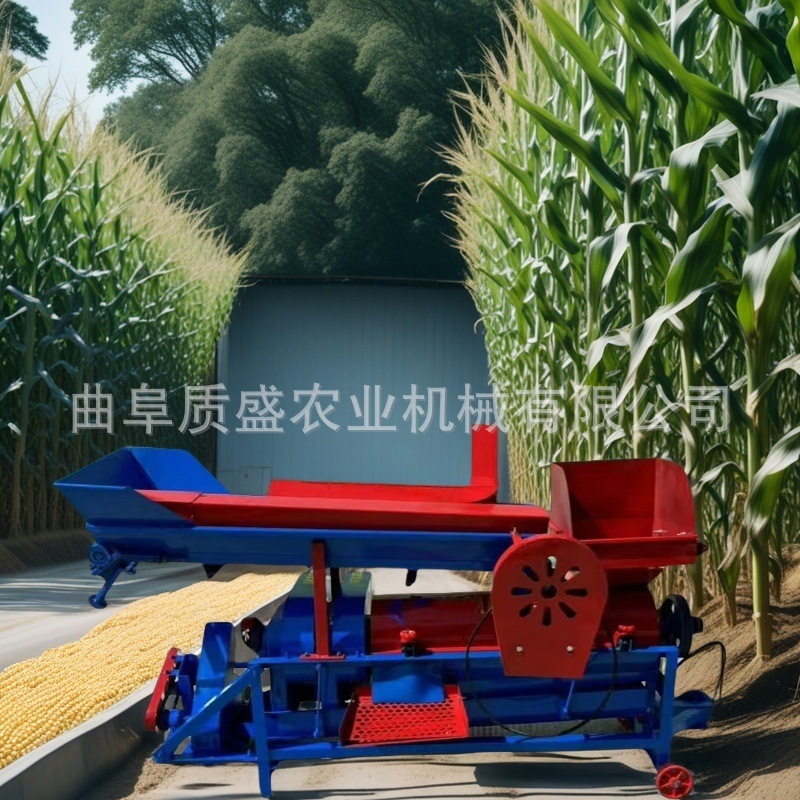大型两用玉米脱粒机铲车上料玉米打粒机拖拉机玉米剥离机