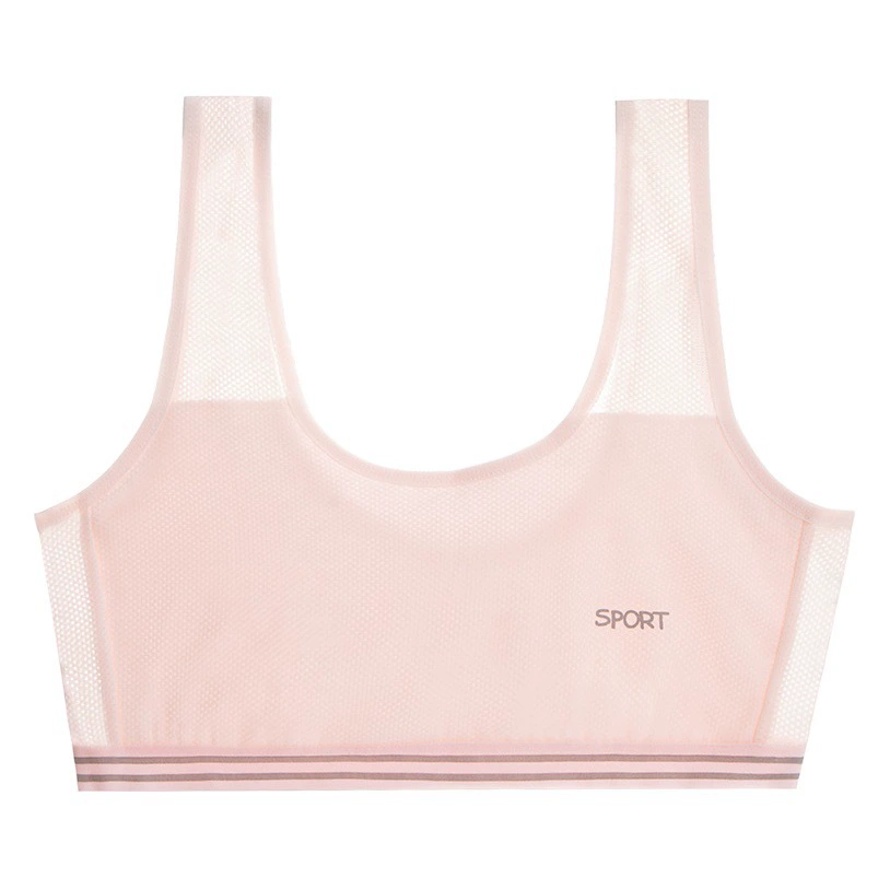 Нижнее белье для девочек, период развития, 10-летний чистый хлопок, для девочек средней школы, Летний Тонкий жилет для средних и больших детей 8-15 лет