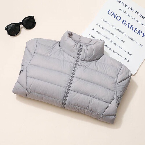 Loose outdoor 2024 new light and light down jacket women's short winter autumn and winter light women's coat thin and super light
