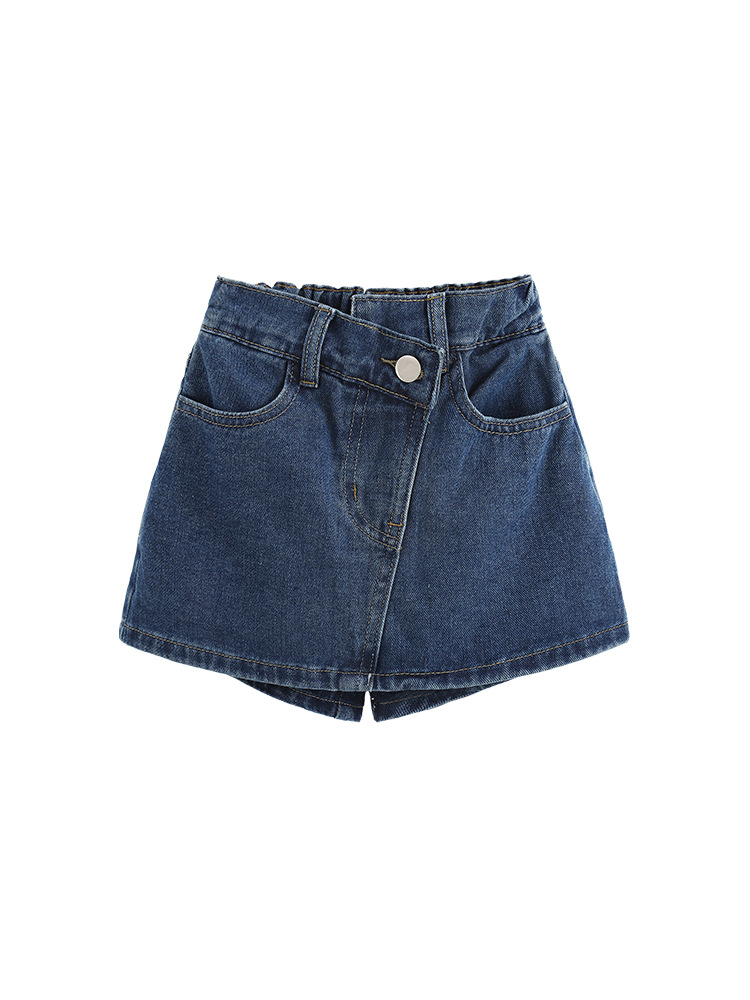 Malwee transfronterizo niñas jeans de verano nuevo estilo europeo y americano para niños pequeños lindos pantalones calientes de niña ropa infantil