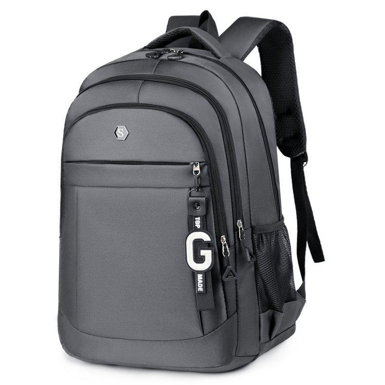 Nueva mochila de negocios para hombres, alta sensación, mochila de hombro simple, bolso de computadora de viaje duradero para estudiantes