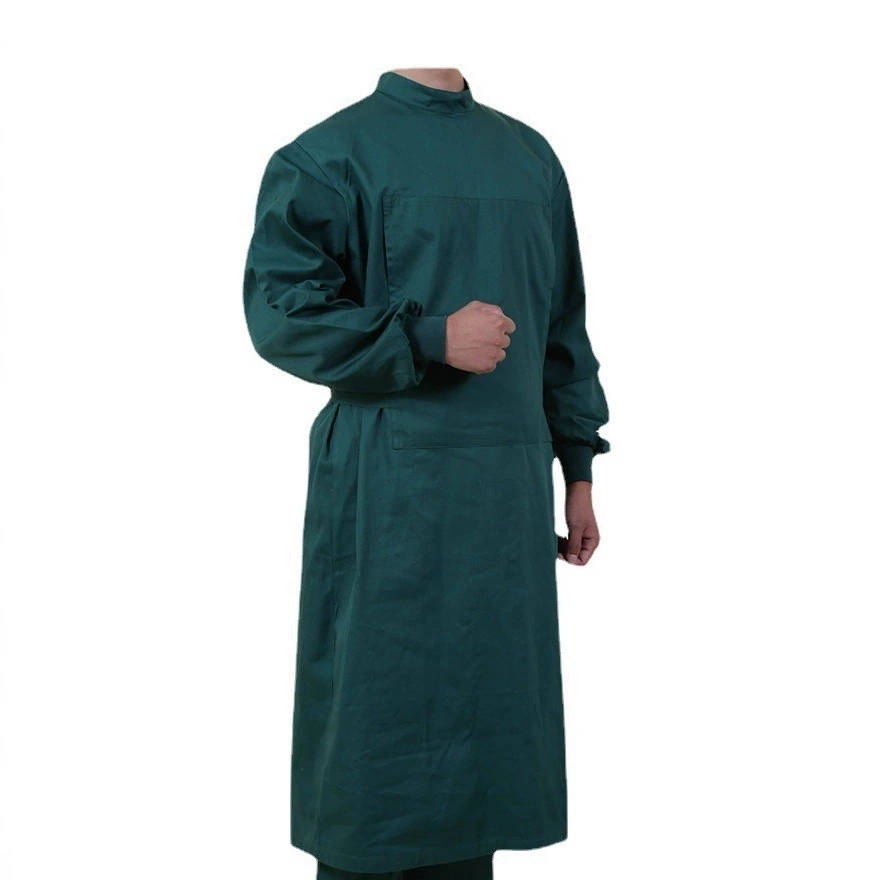 Высококачественный эластичный хирургический халат, изолирующий халат на заказ, одежда для операционной, хирургический халат в полупакете, рабочая одежда