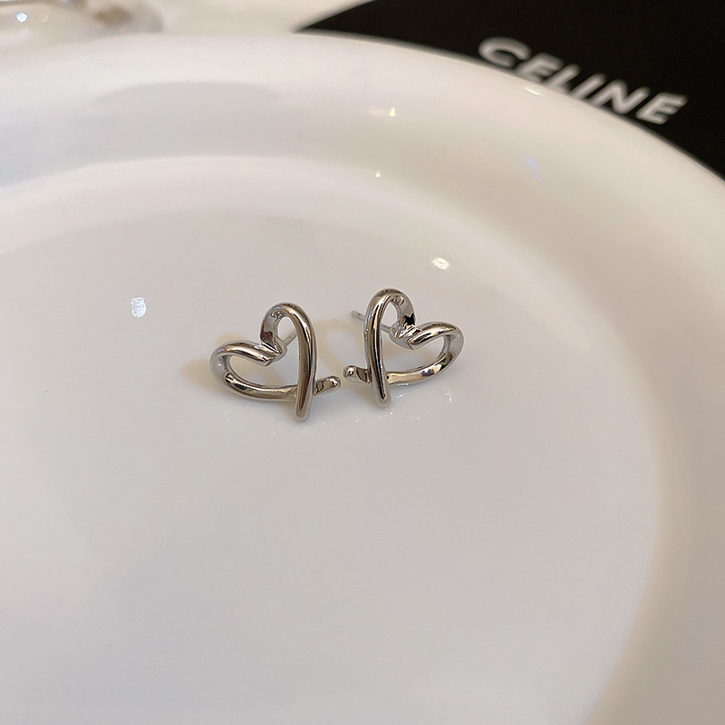 Aguja de plata diamantes geométricos aretes de perlas redondos ligeros de lujo de alta calidad pernos de orejas de estilo francés temperamento femenino orejas de nicho mayorista image 29