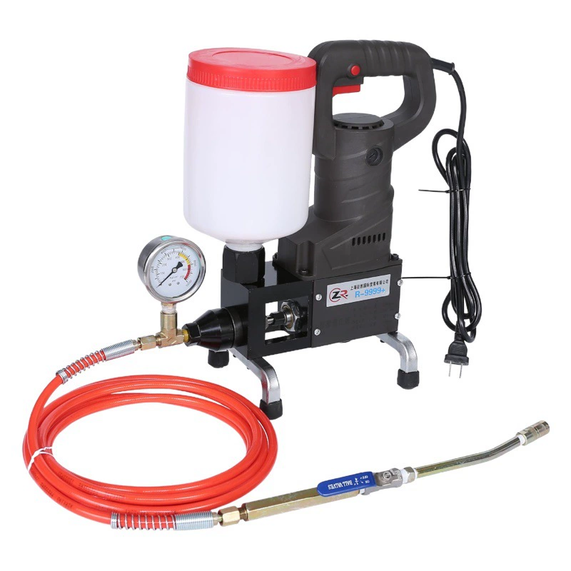 Машина для затирки под высоким давлением, водонепроницаемый закупоривающий агент, бетонная крыша, стены, мощные полиуретановые аксессуары для затирки