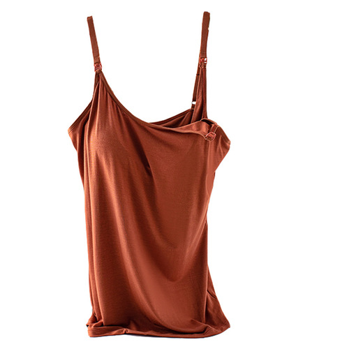 Pregnancy Plus Size Nursing Strap Bra with Breast Pads Feeding Nursing Clothes Beautiful Back Maternity Base Shirt for Home Wear