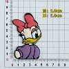 Daisy duck (height 8.0*width 5.0)