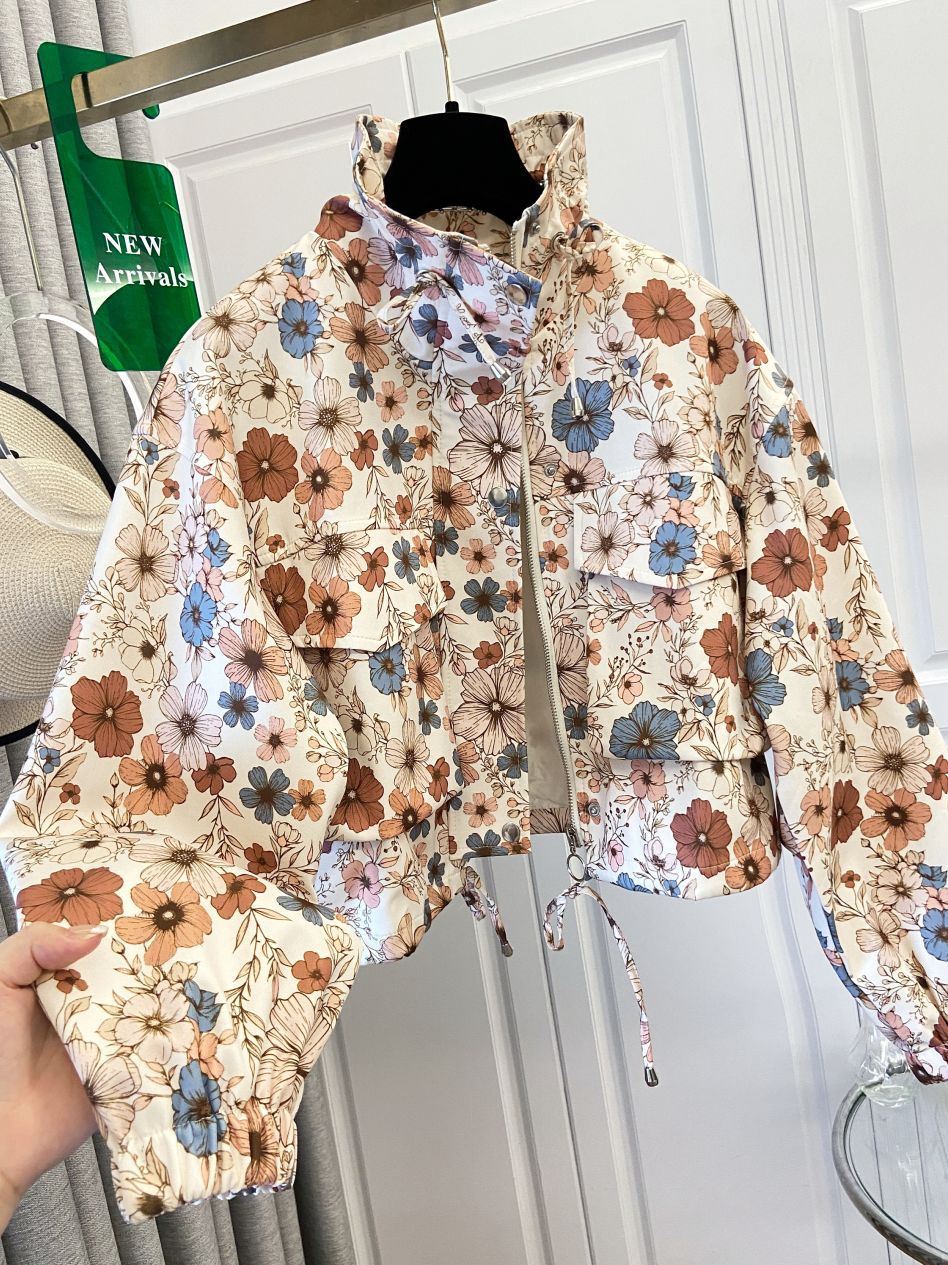 Amazonクロスボーダーヨーロッパとアメリカのショートワークジャケットレディース2025秋新作ルーズアメリカンジャケットジャケット