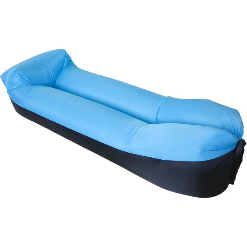 Nuevo sofá inflable al aire libre festival de música portátil cojín camping perezoso almuerzo cama playa cama de aire
