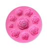Fondant with butterfly contains rose, silicone mold, ceramics, clay, epoxy resin, jewelry, tools set, flowered