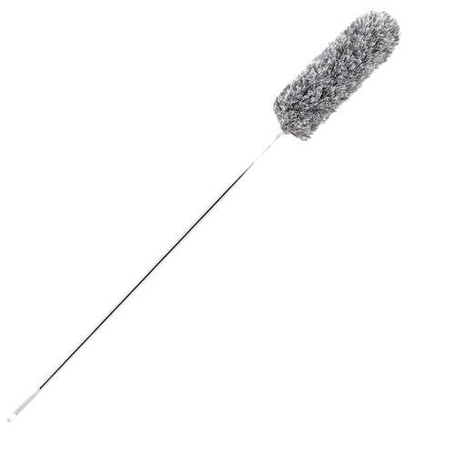 Extendable feather duster—household cleaning gadget, handy tool for dusting, car dust brush.