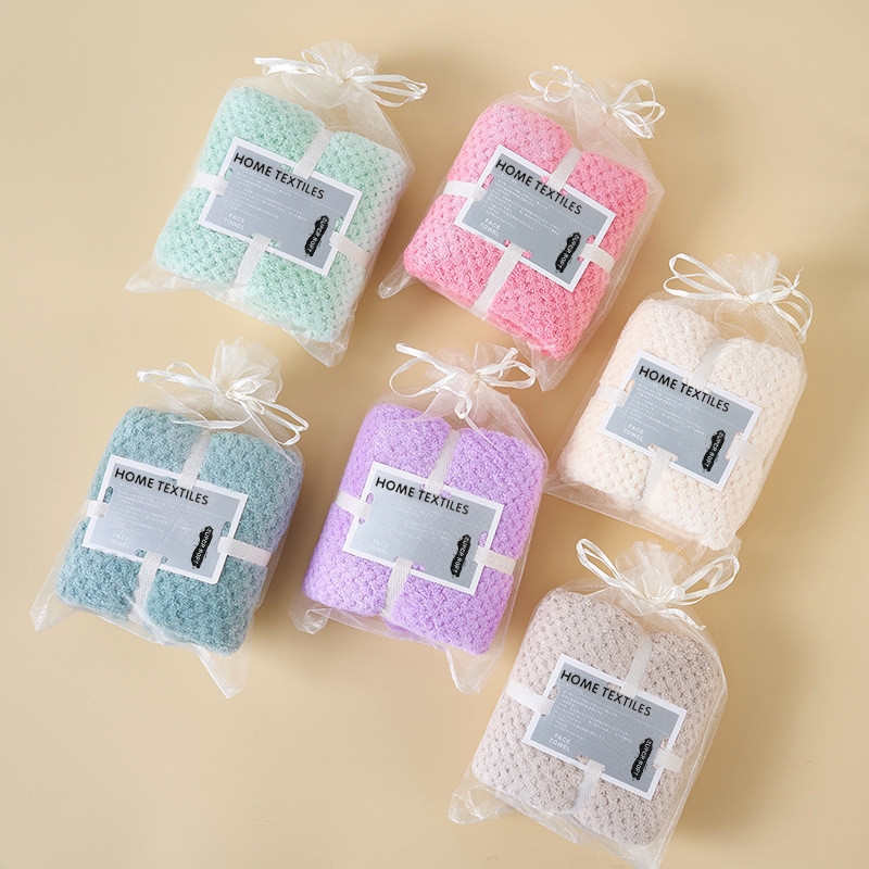 Pineapple Grace Towel Tie Card Yarn Bag Soft Coral Fleece Thickened Absorbent Towel Holiday Gift Hand Gift Towel Pineapple Grace Towel Tie Card Yarn Bag Soft Coral Fleece Thickened Absorbent Towel Holiday Gift Hand Gift Towel