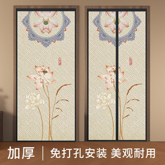 新中国式の綿のカーテンのキルティングは家庭用の保温を厚くします。