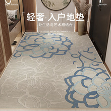 入户门地垫2024新款门口进门轻奢高级感玄关门垫家用大门脚垫地毯