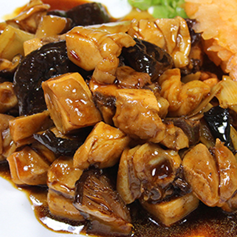 버섯 슬라이드 치킨 5팩 1100g [저렴한 팩] (220g)