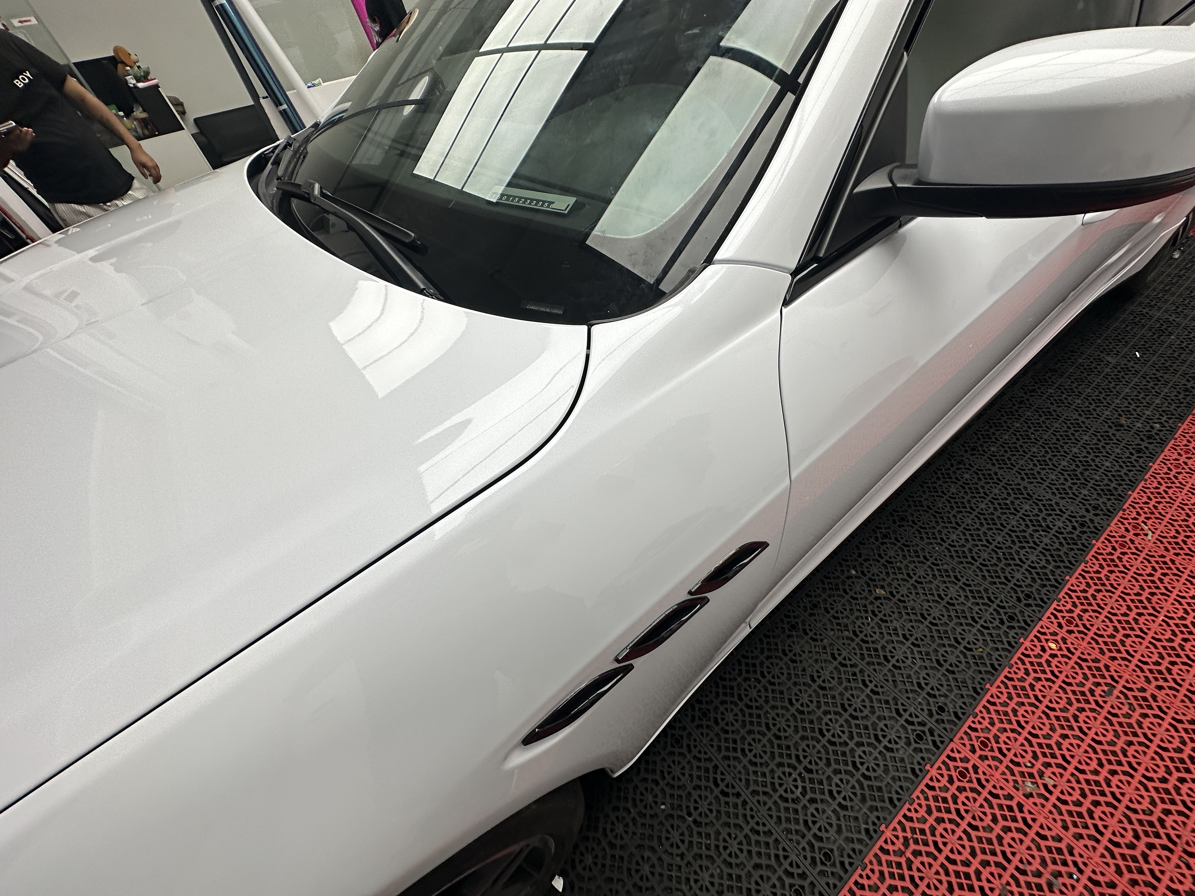 Diamond Pearl White rộng 1,5 mét X1 mét