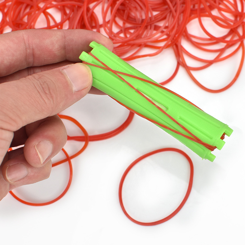 Large ring rubber band hairdressing rubber barber shop perm high temperature resistant rubber band rubber ring hair tie 500g