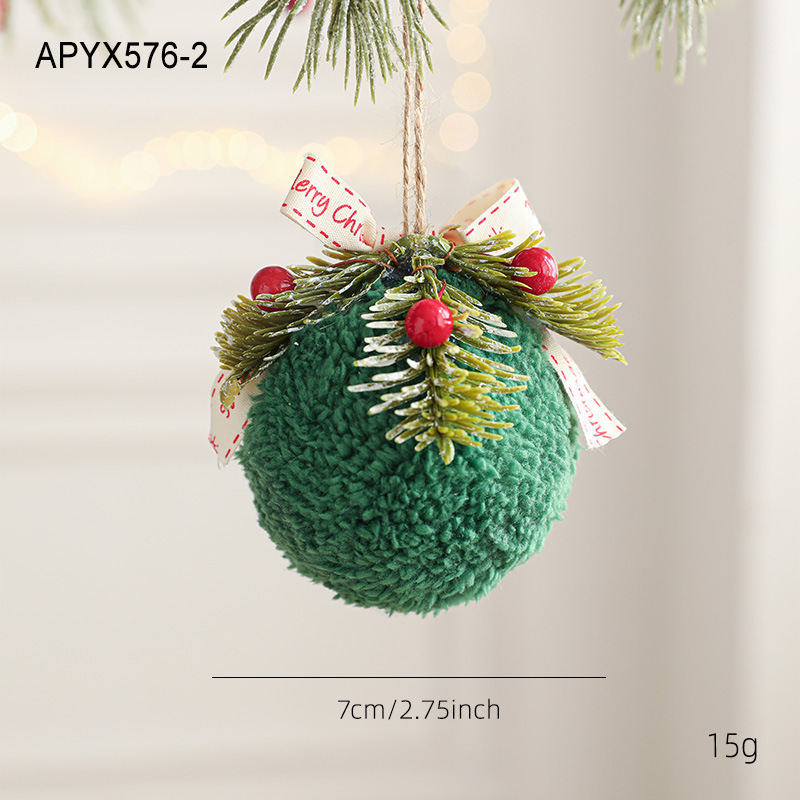 Bola verde de Navidad