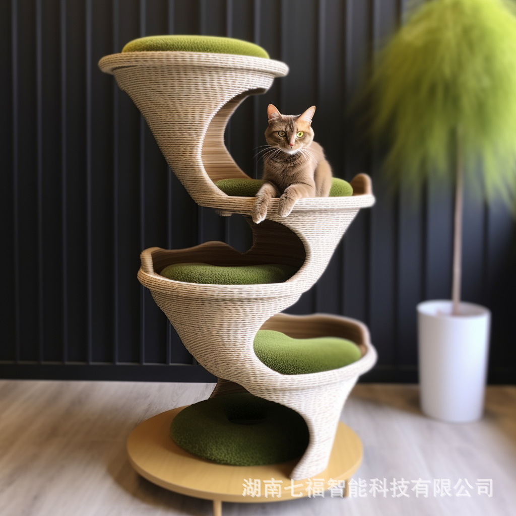 猫爬架猫窝猫树一体猫架子大型四季通用进口环保材质猫咪用品大全