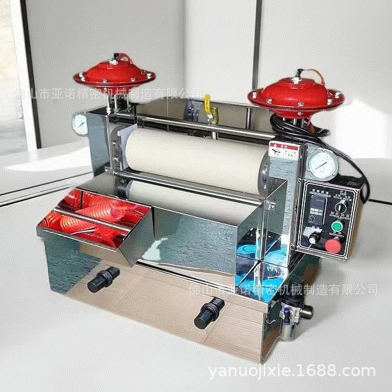 台式小轧车桌面放置 树脂压染试验机 立式 卧式 压吸率检测小轧机