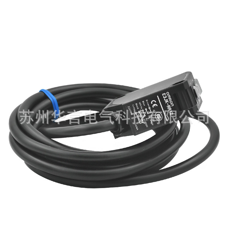 欧姆龙 电源型光电传感器 E3JK-RR12-C 2M OMS 电压AC/DC24-240V