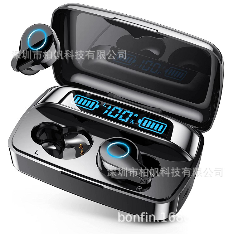 TWS Bluetooth HeAdset with 1200mAh Power BAnk ENC CAll Noise Reduction AmAzon PopulAr A66 Bluetooth HeAdset TWS Bluetooth HeAdset with 1200mAh Power BAnk ENC CAll Noise Reduction AmAzon PopulAr A66 Bluetooth HeAdset