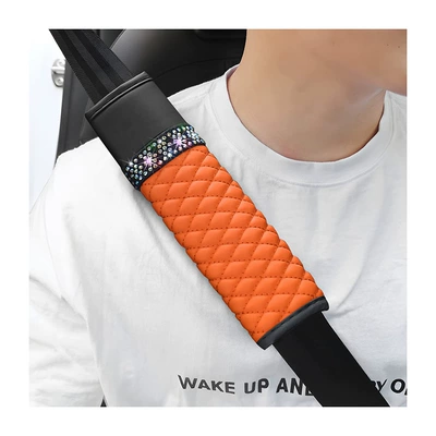 Seat belt shoulder pad – Cover Cross-Border Hot Wholesale - orange-2265