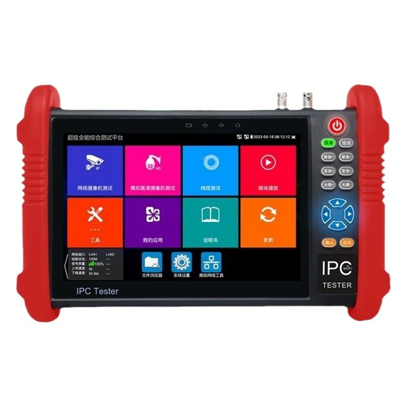 Netcom 8K инженерное сокровище IPC-9900 Pro Сетевой HD тестер видеонаблюдения Блок питания POE