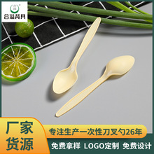 一次性刀叉勺批发 外卖打包汤粥西式包装羹 甜品加厚塑料透明刀叉