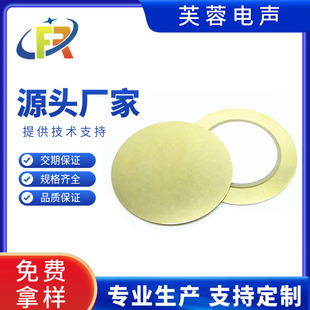 Buzzer Sheet 35mm-25 Copper Sheet Piezoelectric Ceramic Buzzer Chip Loud Passive Hexagonal Two-Pole
