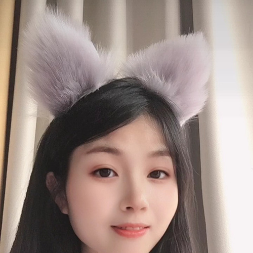 Cat ear headbands, fun accessories, internet celebrity photoshoots, Japanese cos anime headbands, cute cat ears headwear matching