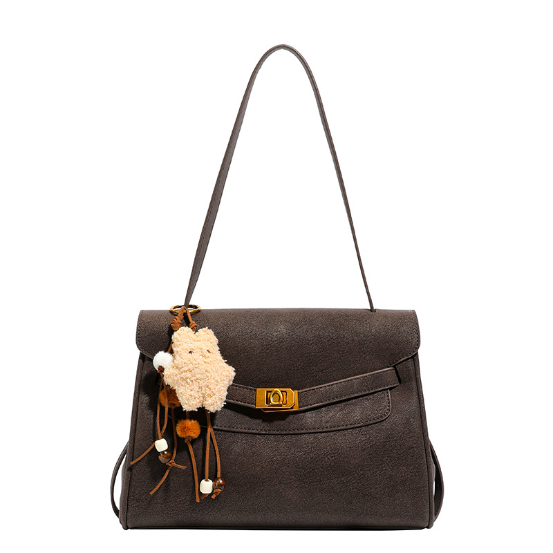 Retro esmaltado sensación diaria brazaleta para mujeres 2026 primavera nueva mujer esmaltado de lujo ligero hombro mochila