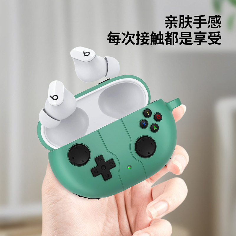 For magic sound Beats studio Buds Bluetooth earphone set retro game machine silicone protective cover wholesale