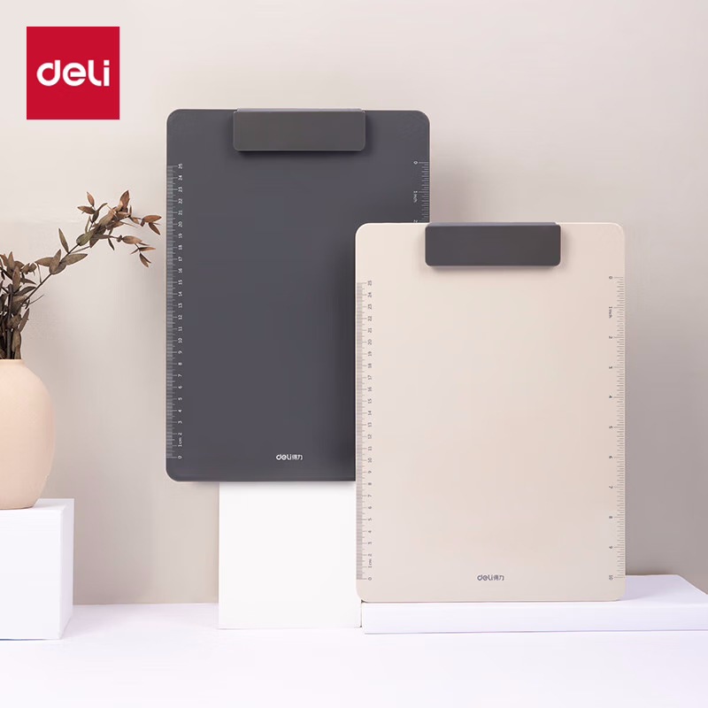 보드 클립 1개 - 혼합 색상/A4★【델리 TB410】